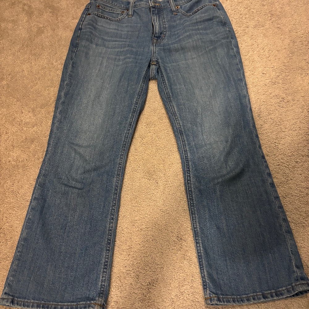 J Crew Factory Flare Crop 27P